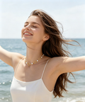 Hand-Wrapped Baroque Pearl Jewelry Set – Artisan Freshwater Pearl Necklace & Earrings