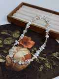 Artisan Handcrafted Baroque Pearl Necklace – Romantic Gift for Anniversary